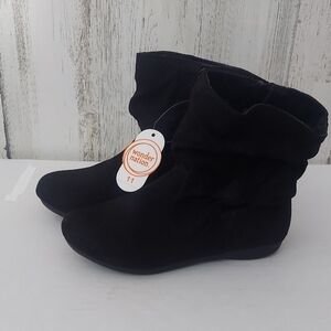 Wonder Nation Classic Black Boots T size 11